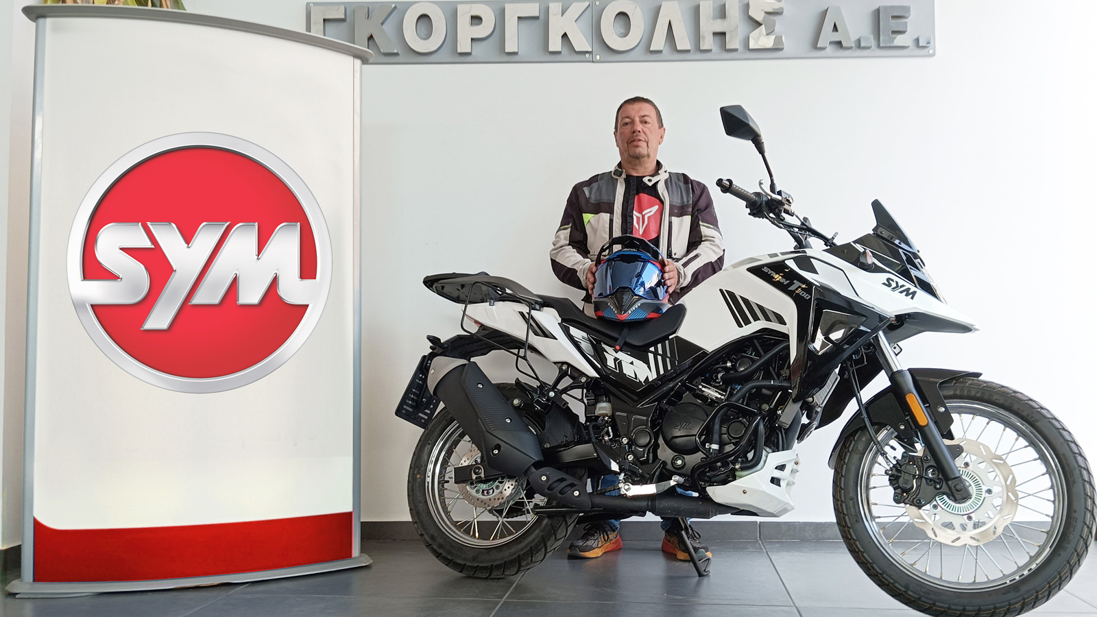 SYMSIBERIA: Η διάσχιση της Σιβηρίας με Sym NH-T 300